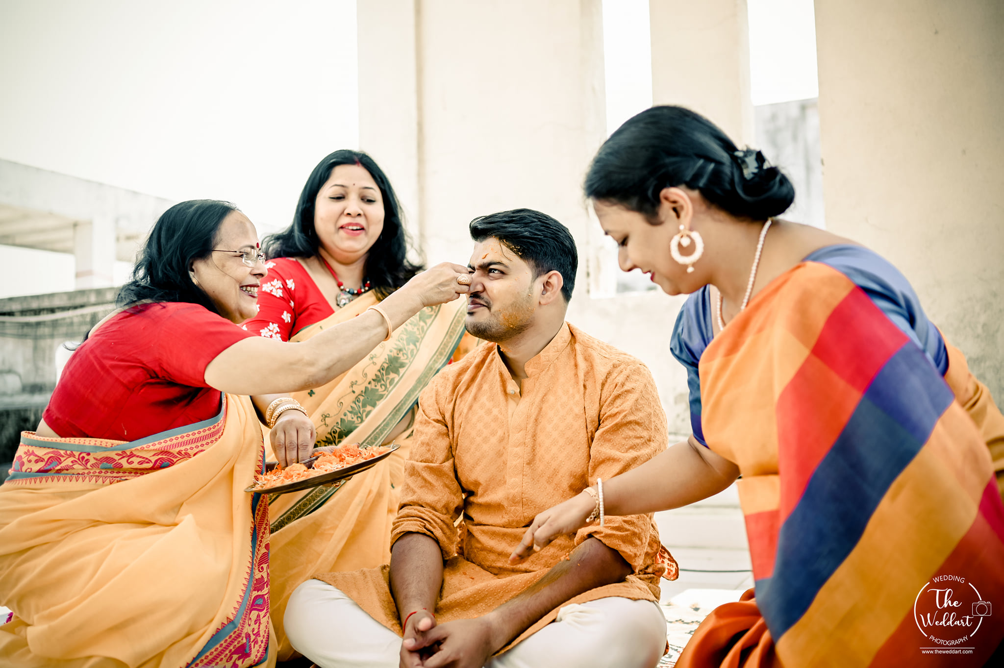 Dress idea for haldi on sale ceremony